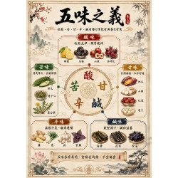 五味之義不是玄學!酸苦甘辛鹹怎麼吃?一篇看懂食材、中藥材與日常養生的關鍵味道 五味之義不是玄學!酸苦甘辛鹹怎麼吃?一篇看懂食材、中藥材與日常養生的關鍵味道